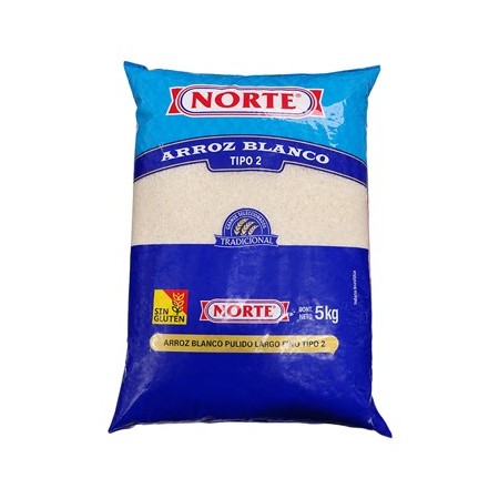 NORTE ARROZ BLANCO TIPO 2 1KG