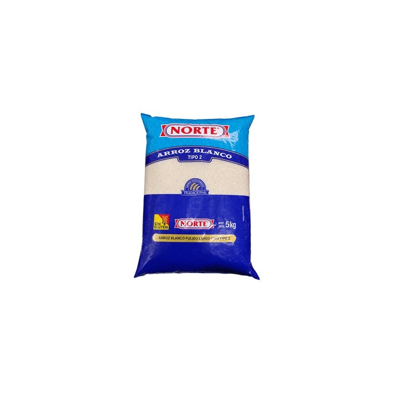 NORTE ARROZ BLANCO TIPO 2 1KG