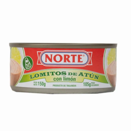 NORTE ATUN LOMITO AL LIMON 150GR