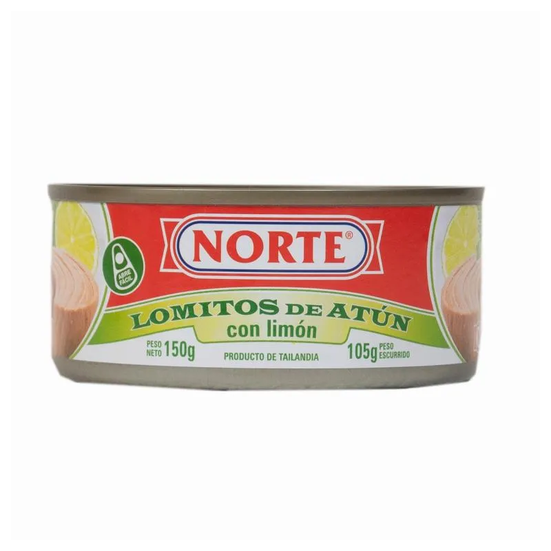 NORTE ATUN LOMITO AL LIMON 150GR