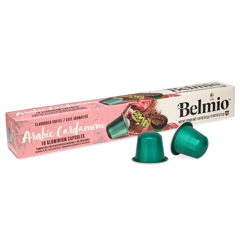 CAFE BELMIO ARABIC CARDEMON 10 SLEEVES