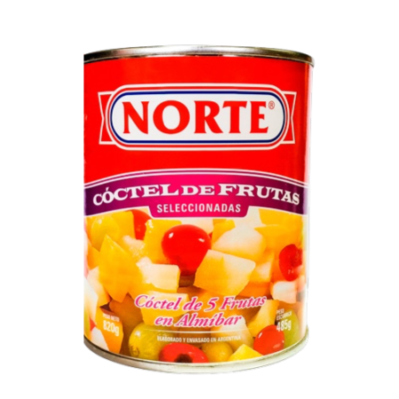 NORTE COCTEL DE FRUTAS 820GR