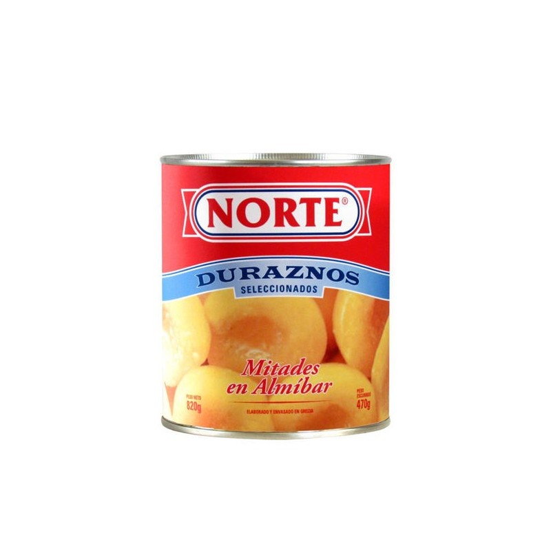 NORTE DURAZNOS 820GR - 12CPC