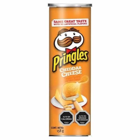 PRINGLES QUESO CHEDDAR 158G