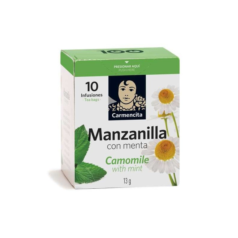 TE DE MANZANILLA CON MENTA 13G