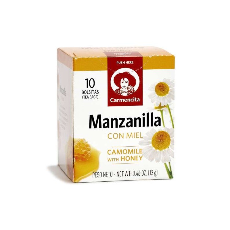 TE DE MANZANILLA CON MIEL 13G
