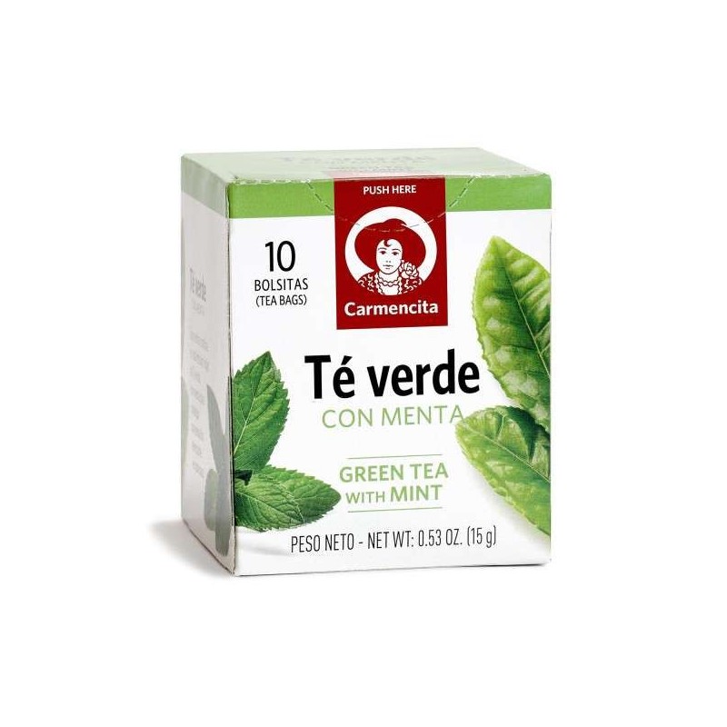 TE VERDE CON MENTA 15G