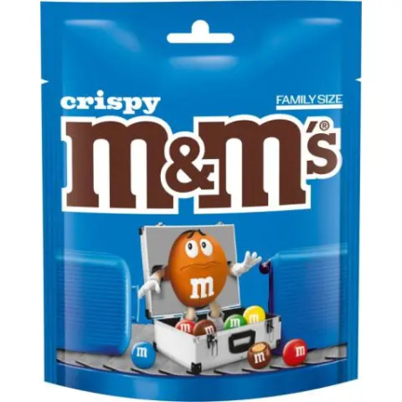 M&MS CRISPY POUCH 281G