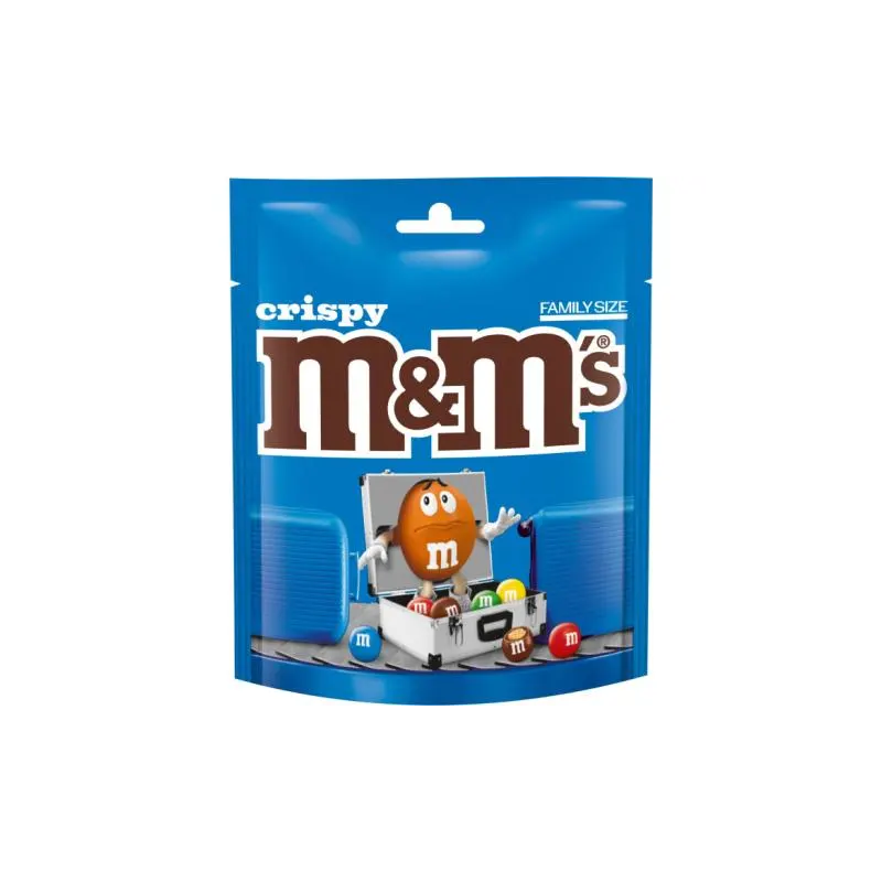 M&MS CRISPY POUCH 281G