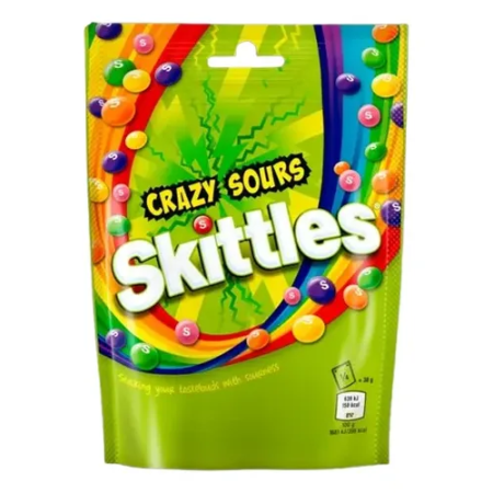 SKITTLES CRAZY SOURS 318GR