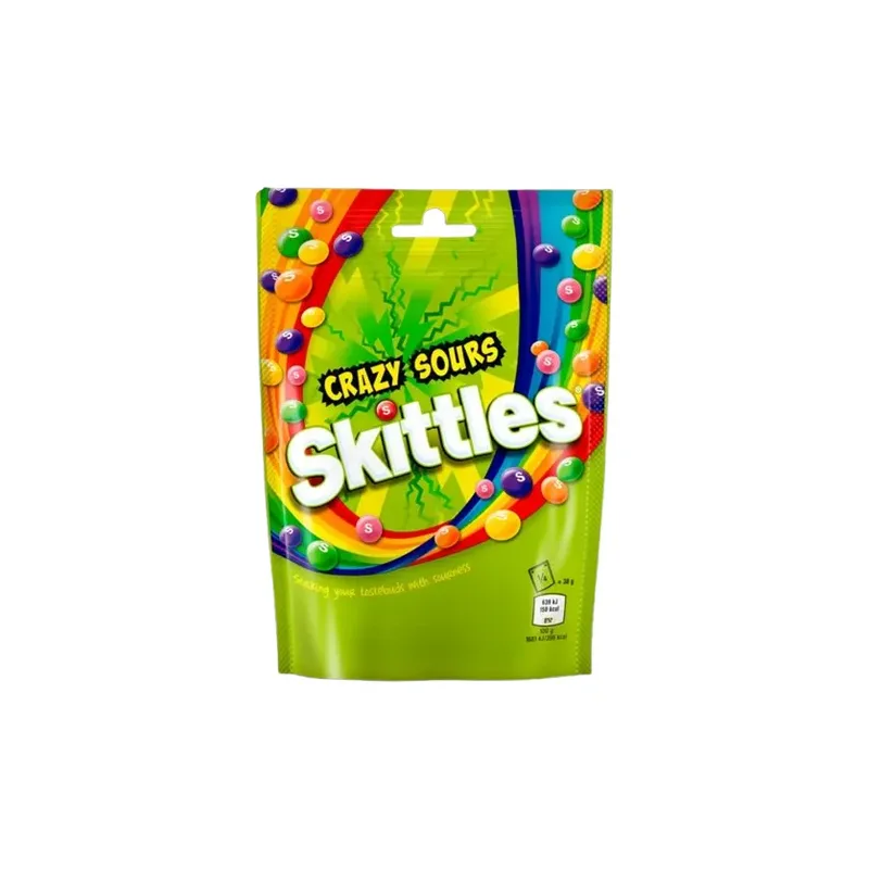 SKITTLES CRAZY SOURS 318GR