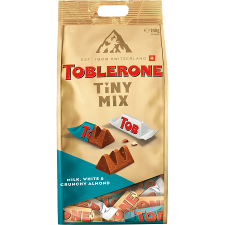 TINY CRUNCHY ALMONDS MIX 240G - 27 CPC