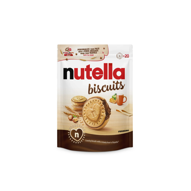 NUTELLA BISCUITS T20 276G - 12CPC