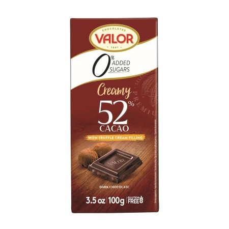 VALOR NEGRO C/CREMA DE TRUFA S/A 100G - 102CPC