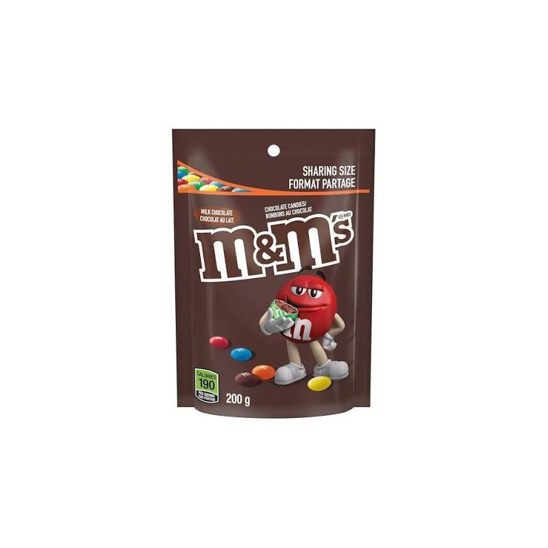 M&MS CHOCO POUCH 200G