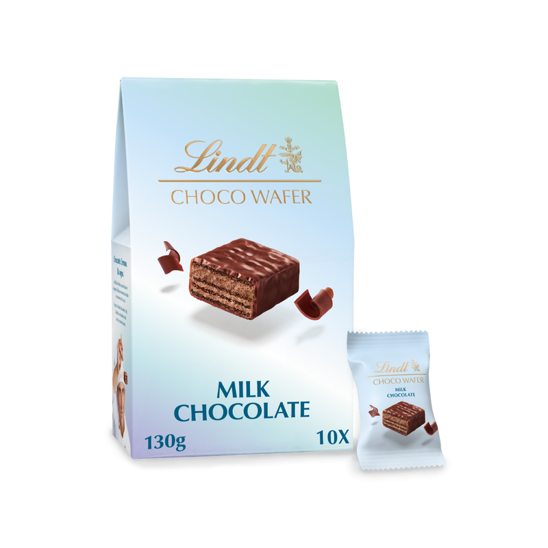 LINDT WAFER MILK 130G