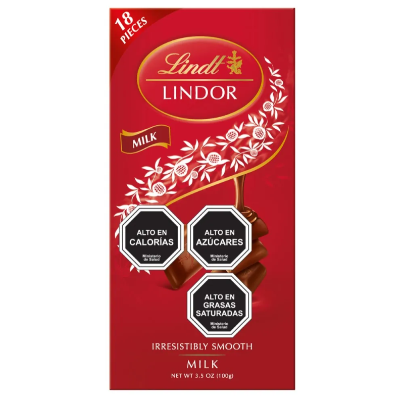 LINDT LINDOR MILK 100GR